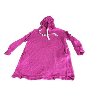 UGG Aderyn Women's Fleece Lounge Hoodie Dress Wild Violet Size M‎ Casual Boho